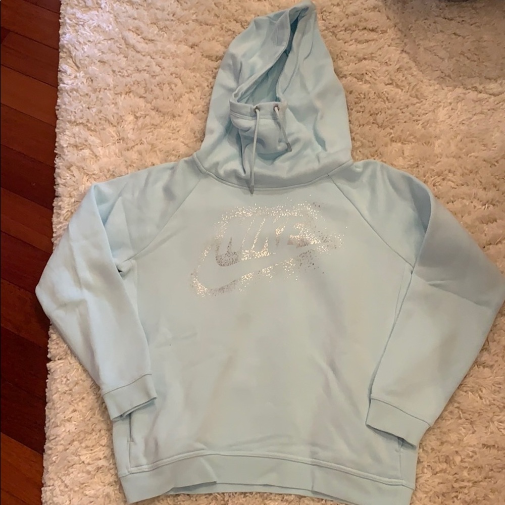 Light blue Nike sweatshirt